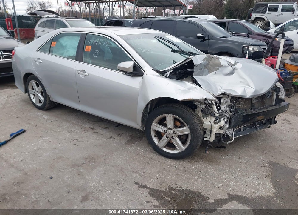 2012 TOYOTA CAMRY SE VIN: 4T1BF1FK2CU105847