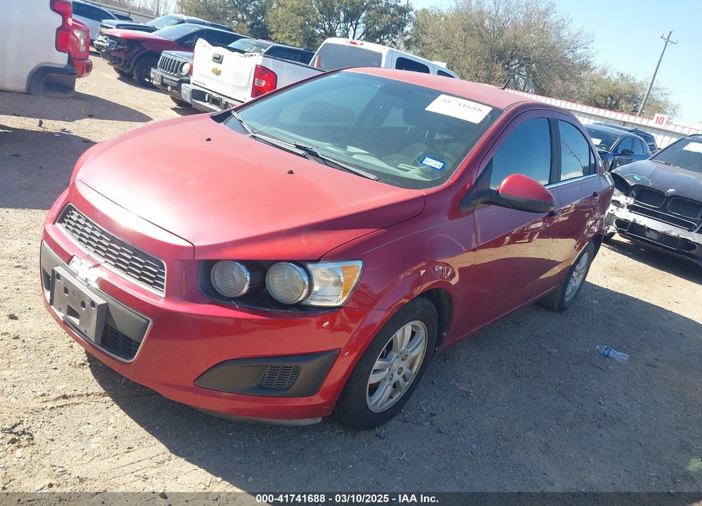 2012 CHEVROLET SONIC 2LT VIN: 1G1JC5SH9C4227897