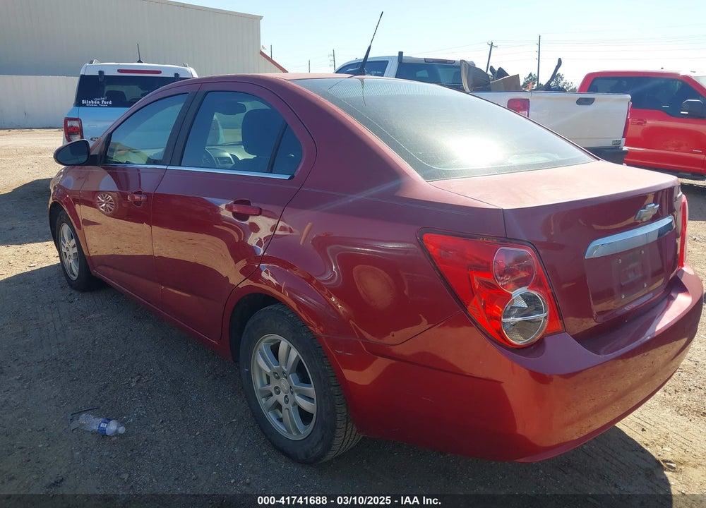 2012 CHEVROLET SONIC 2LT VIN: 1G1JC5SH9C4227897