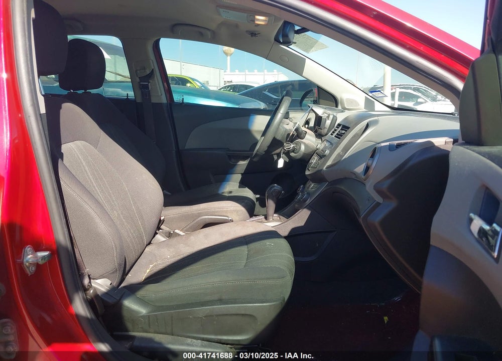 2012 CHEVROLET SONIC 2LT VIN: 1G1JC5SH9C4227897