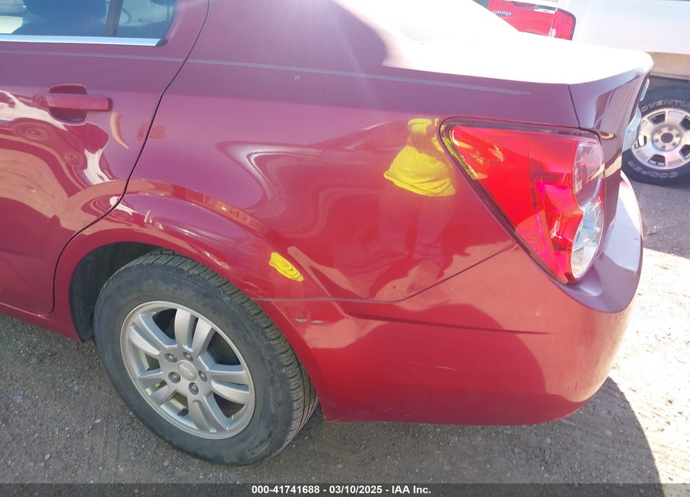 2012 CHEVROLET SONIC 2LT VIN: 1G1JC5SH9C4227897