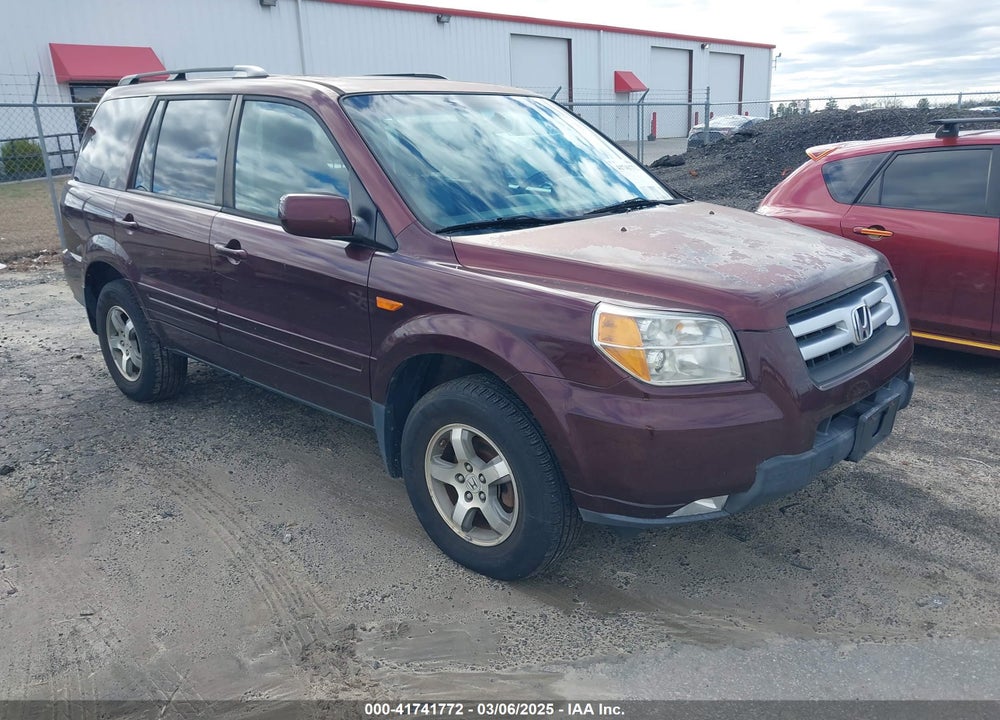 2007 HONDA PILOT VIN: 5FNYF18717B007026