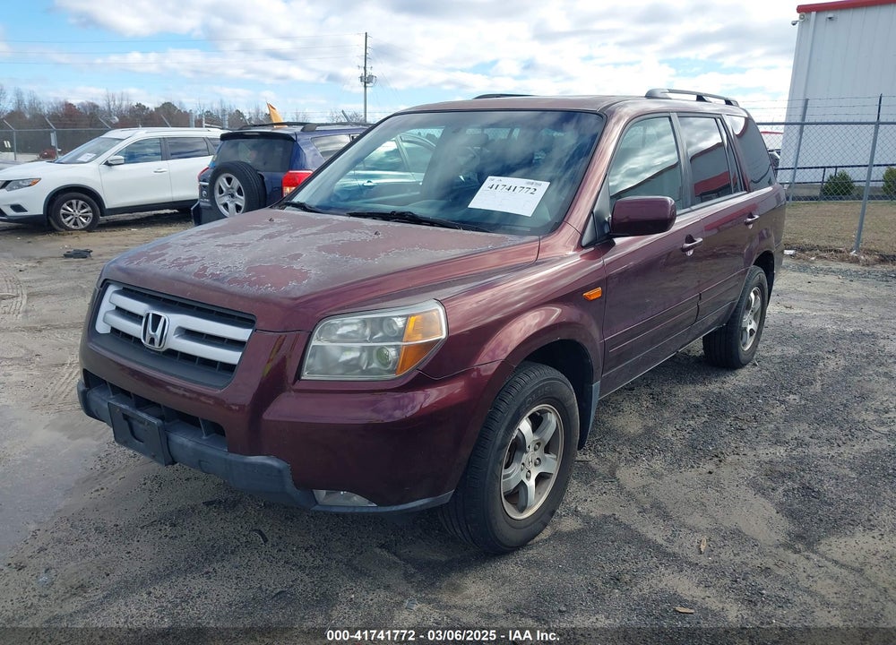 2007 HONDA PILOT VIN: 5FNYF18717B007026