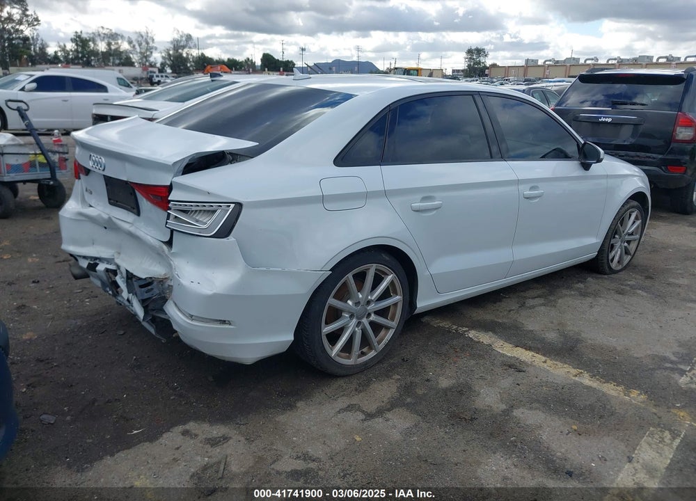 2016 AUDI A3 1.8T PREMIUM VIN: WAUA7GFF9G1021158