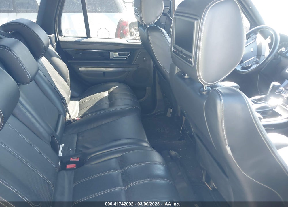 2012 LAND ROVER RANGE ROVER SPORT VIN: SALSK2D43CA742220