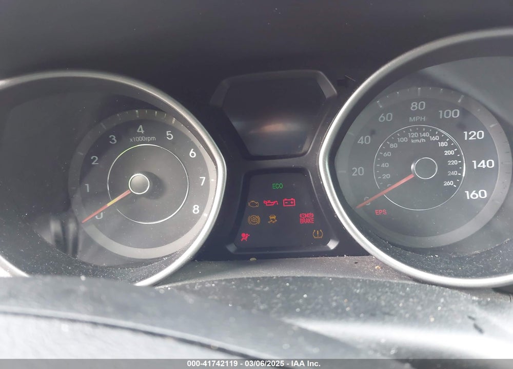 2013 HYUNDAI ELANTRA VIN: 5NPDH4AE4DH160306