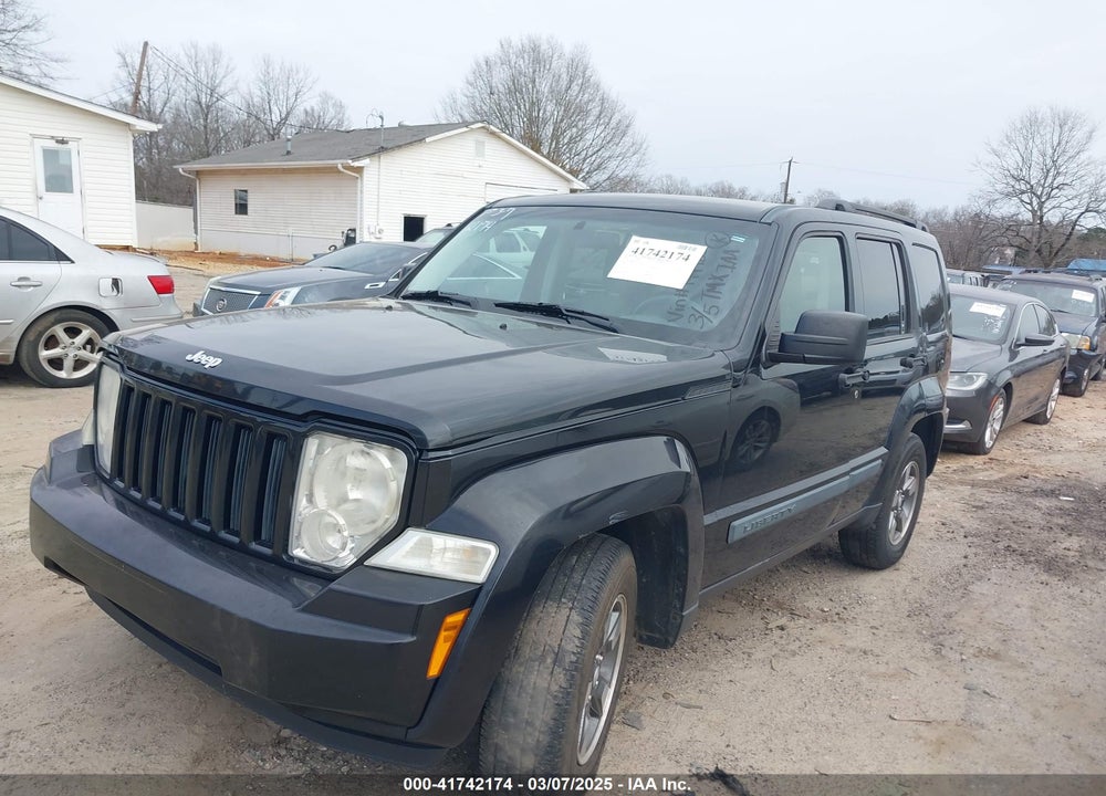 2008 JEEP LIBERTY VIN: 1J8GP28K08W144483