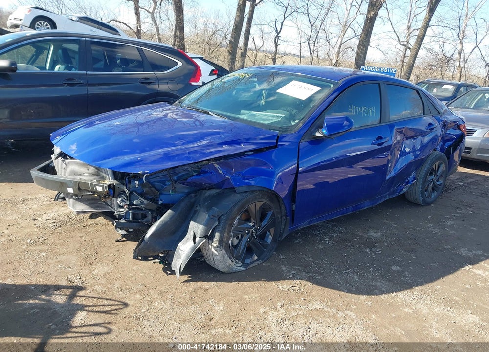 2023 HYUNDAI ELANTRA VIN: KMHLM4AG3PU593422
