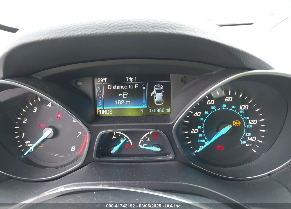 2016 FORD ESCAPE SE VIN: 1FMCU9G93GUC50745