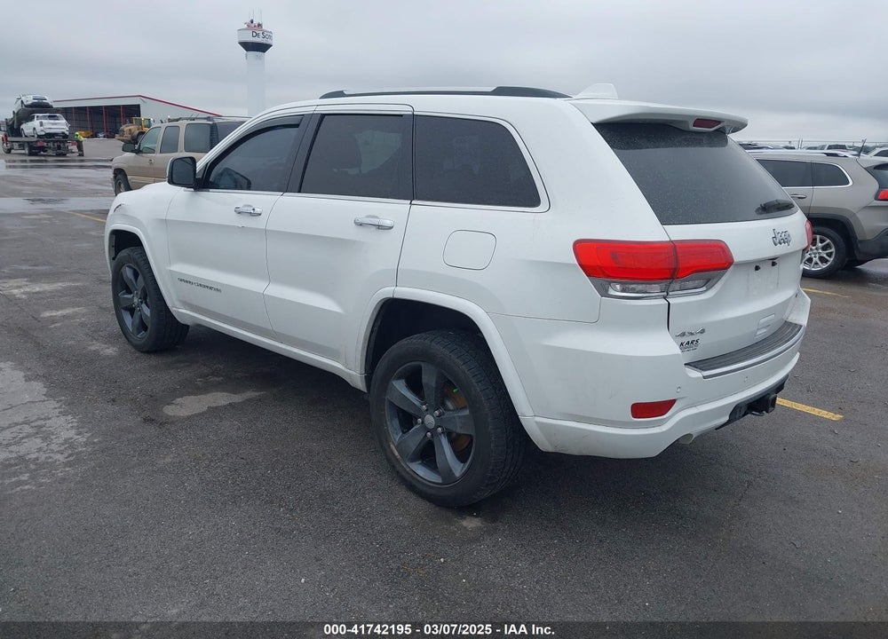 2014 JEEP GRAND CHEROKEE OVERLAND VIN: 1C4RJFCG2EC132473