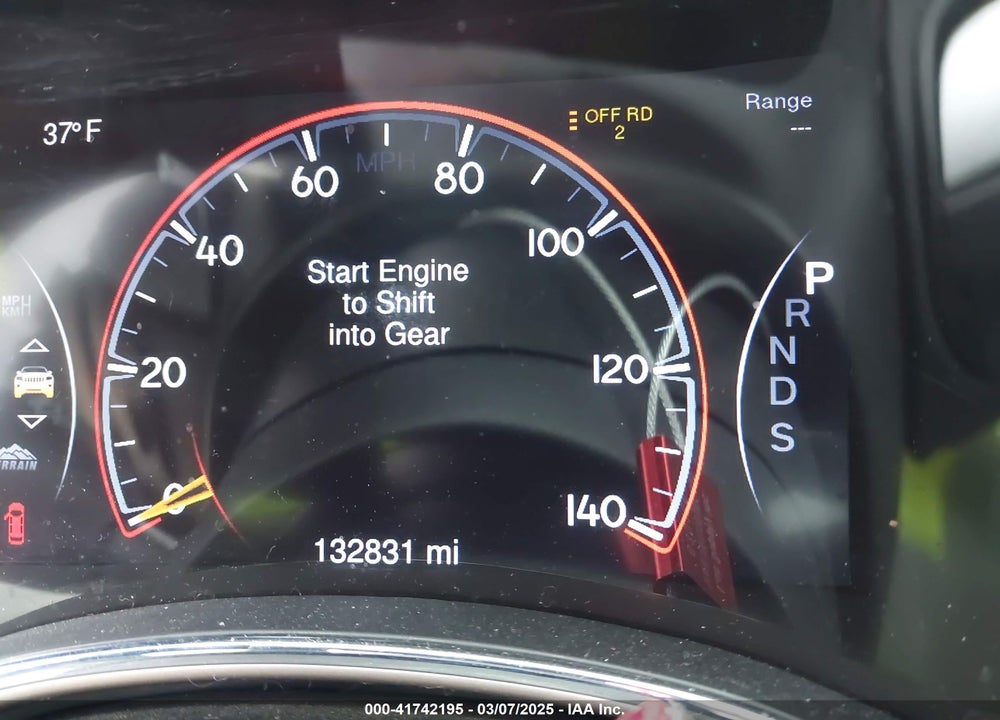 2014 JEEP GRAND CHEROKEE OVERLAND VIN: 1C4RJFCG2EC132473