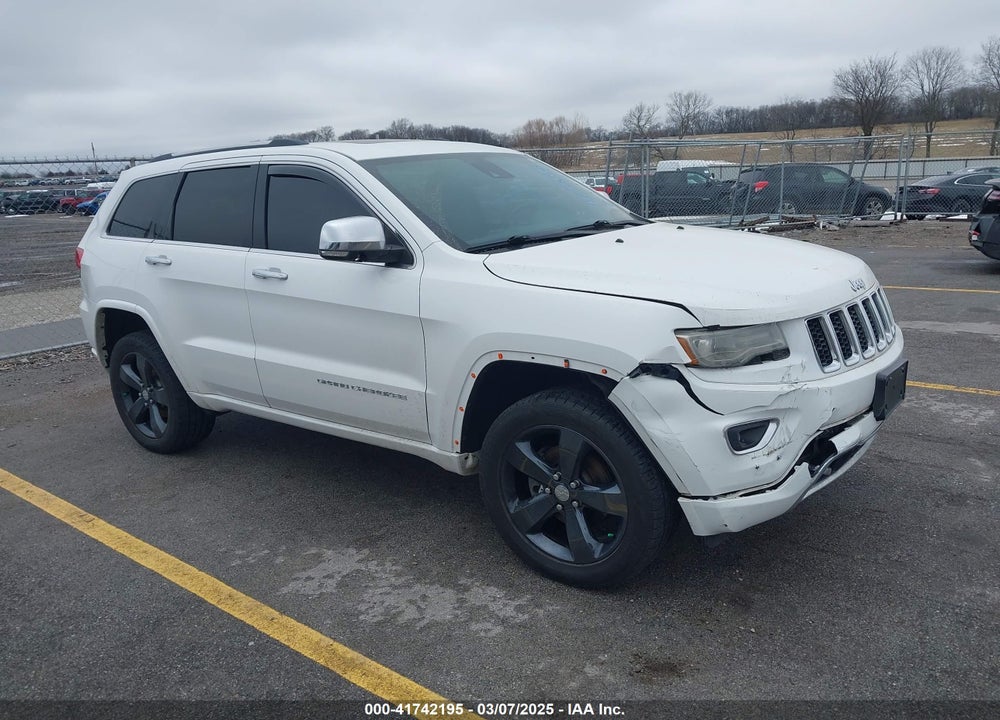 2014 JEEP GRAND CHEROKEE OVERLAND VIN: 1C4RJFCG2EC132473
