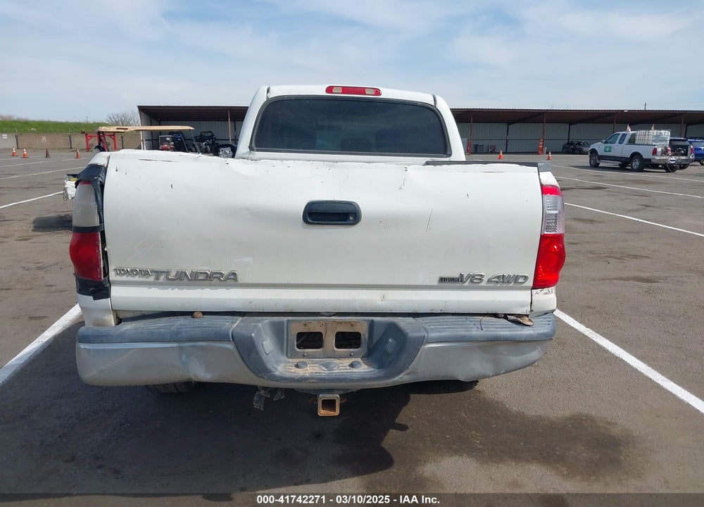 2006 TOYOTA TUNDRA SR5 V8 VIN: 5TBDT44146S536712