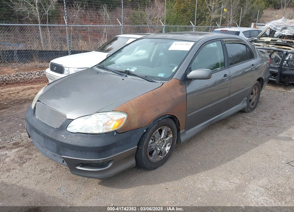 2008 TOYOTA COROLLA VIN: 2T1BR32E68C883967