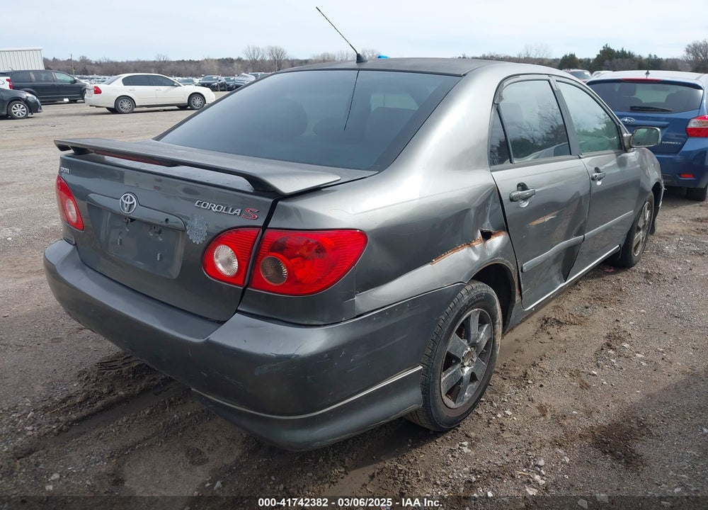 2008 TOYOTA COROLLA VIN: 2T1BR32E68C883967