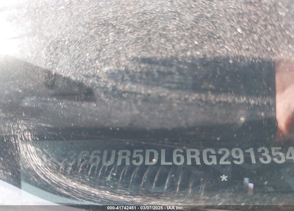 2024 RAM 2500 VIN: 3C6UR5DL6RG291354