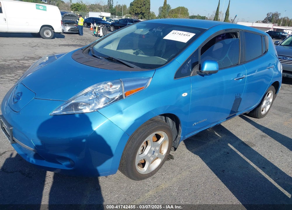 2012 NISSAN LEAF VIN: JN1AZ0CP8CT017041