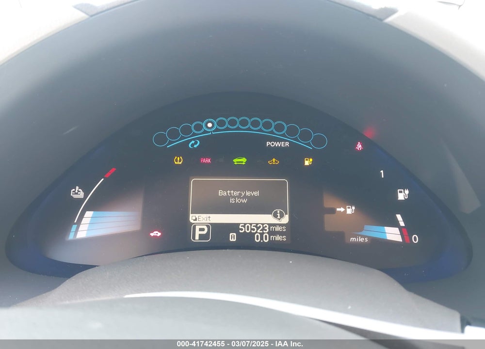 2012 NISSAN LEAF VIN: JN1AZ0CP8CT017041