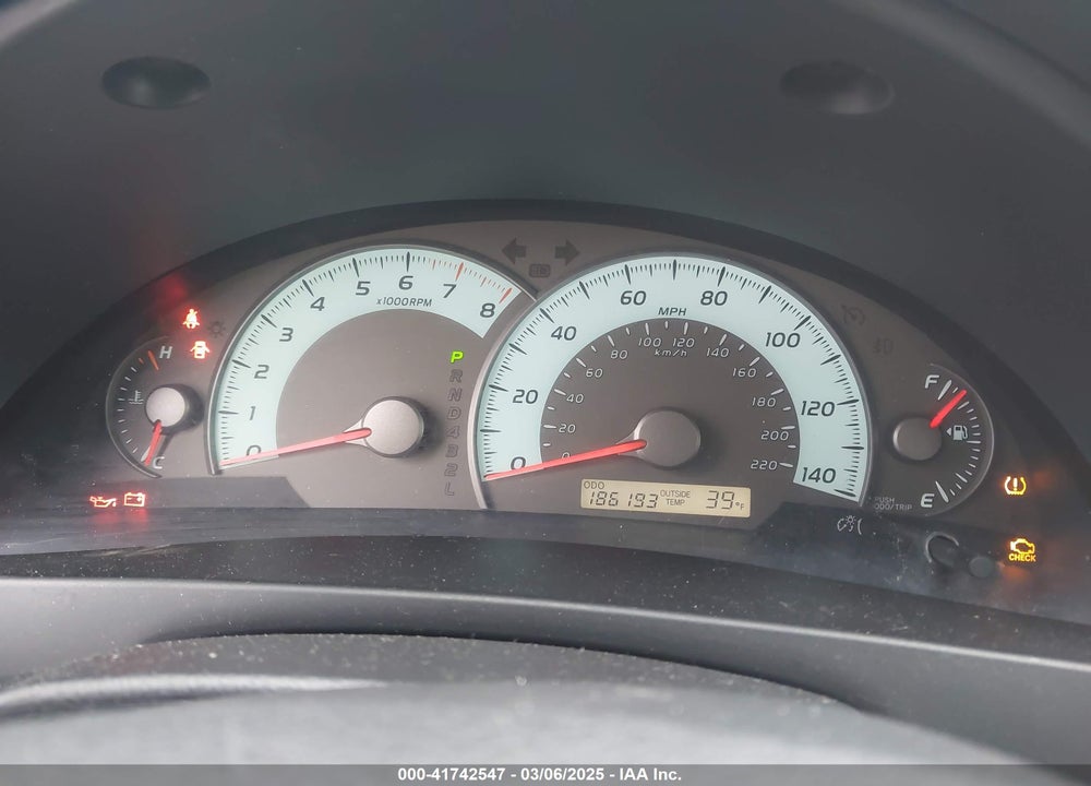 2007 TOYOTA CAMRY VIN: 4T1BE46KX7U550041