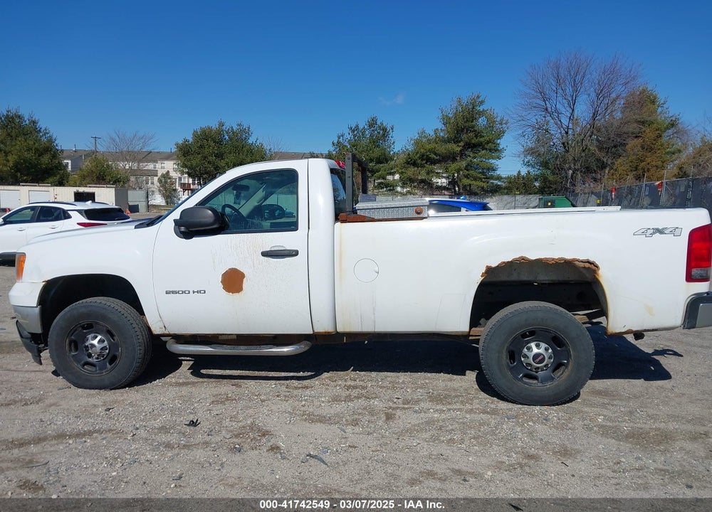 2012 GMC SIERRA VIN: 1GT02ZCG3CZ158498
