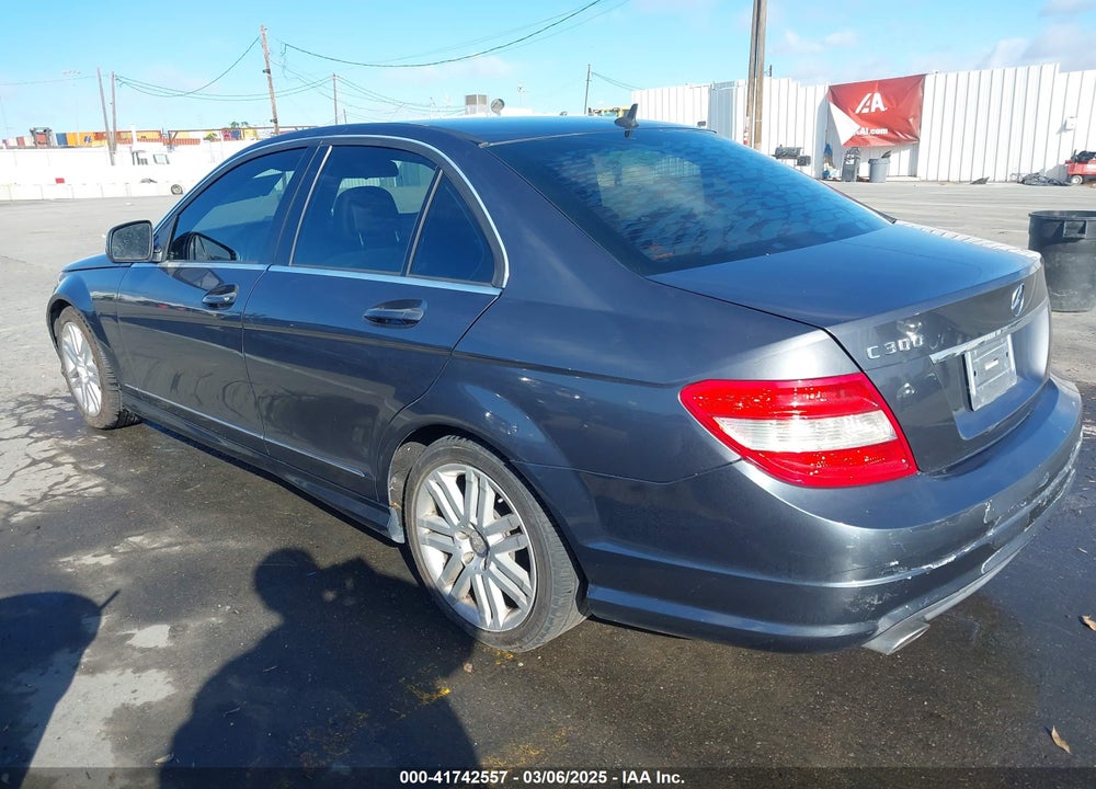 2009 MERCEDES-BENZ C 300 VIN: WDDGF54X69F243457