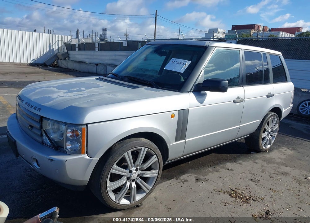2005 LAND ROVER RANGE ROVER VIN: SALMF11495A196165