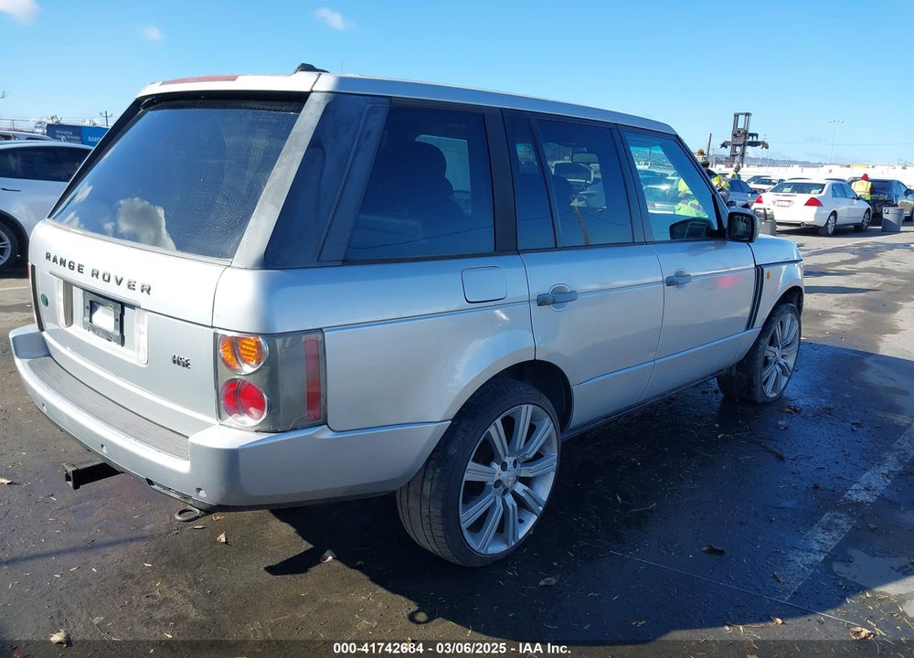 2005 LAND ROVER RANGE ROVER VIN: SALMF11495A196165