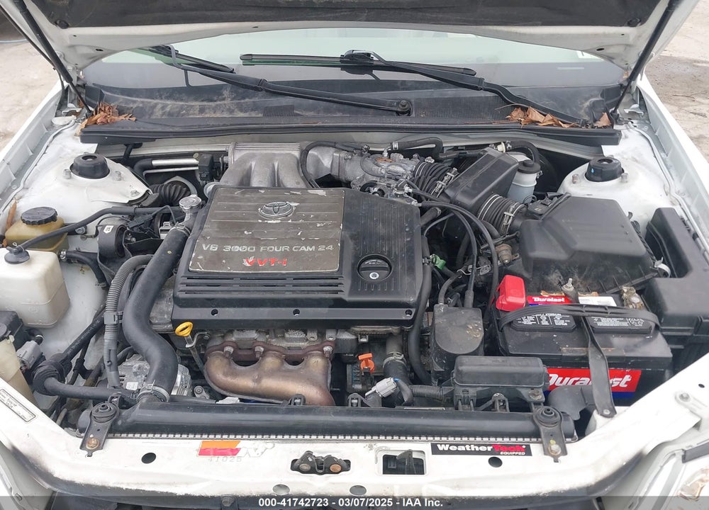 2001 TOYOTA AVALON VIN: 4T1BF28B61U180325