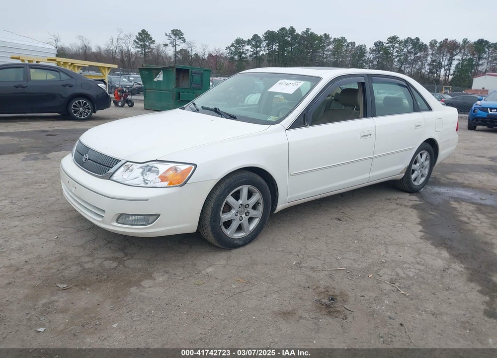 2001 TOYOTA AVALON VIN: 4T1BF28B61U180325