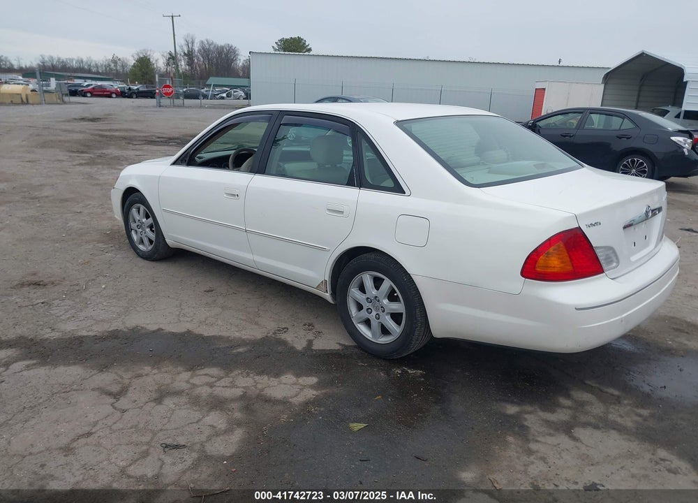 2001 TOYOTA AVALON VIN: 4T1BF28B61U180325