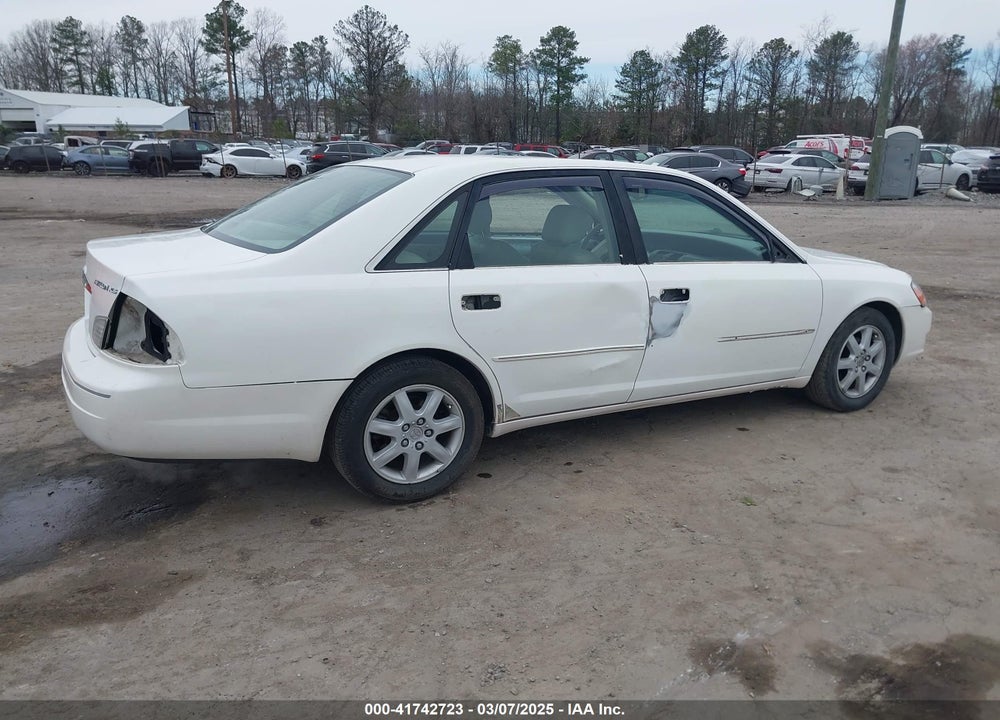 2001 TOYOTA AVALON VIN: 4T1BF28B61U180325