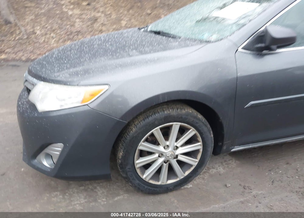 2012 TOYOTA CAMRY XLE VIN: 4T1BF1FK5CU166884