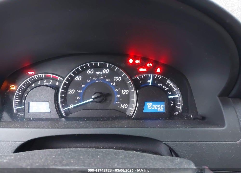 2012 TOYOTA CAMRY XLE VIN: 4T1BF1FK5CU166884