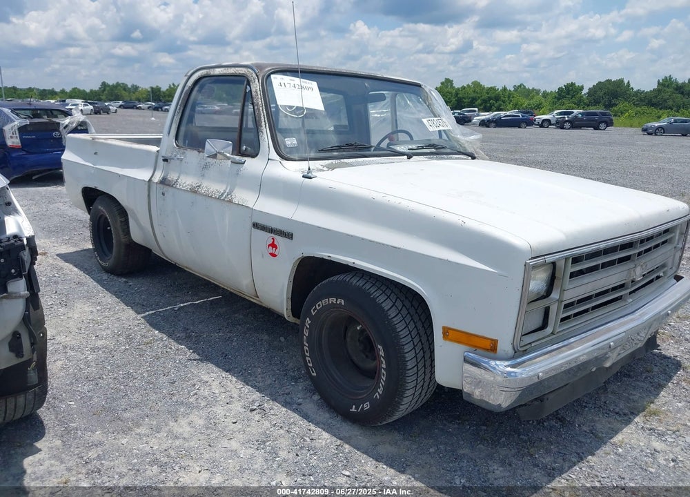 1984 CHEVROLET C10 VIN: 1GCCC14D7EF347031