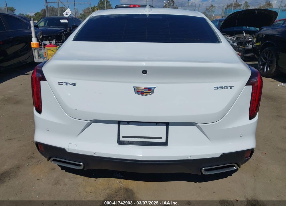 2023 CADILLAC CT4 LUXURY VIN: 1G6DJ5RKXP0141624