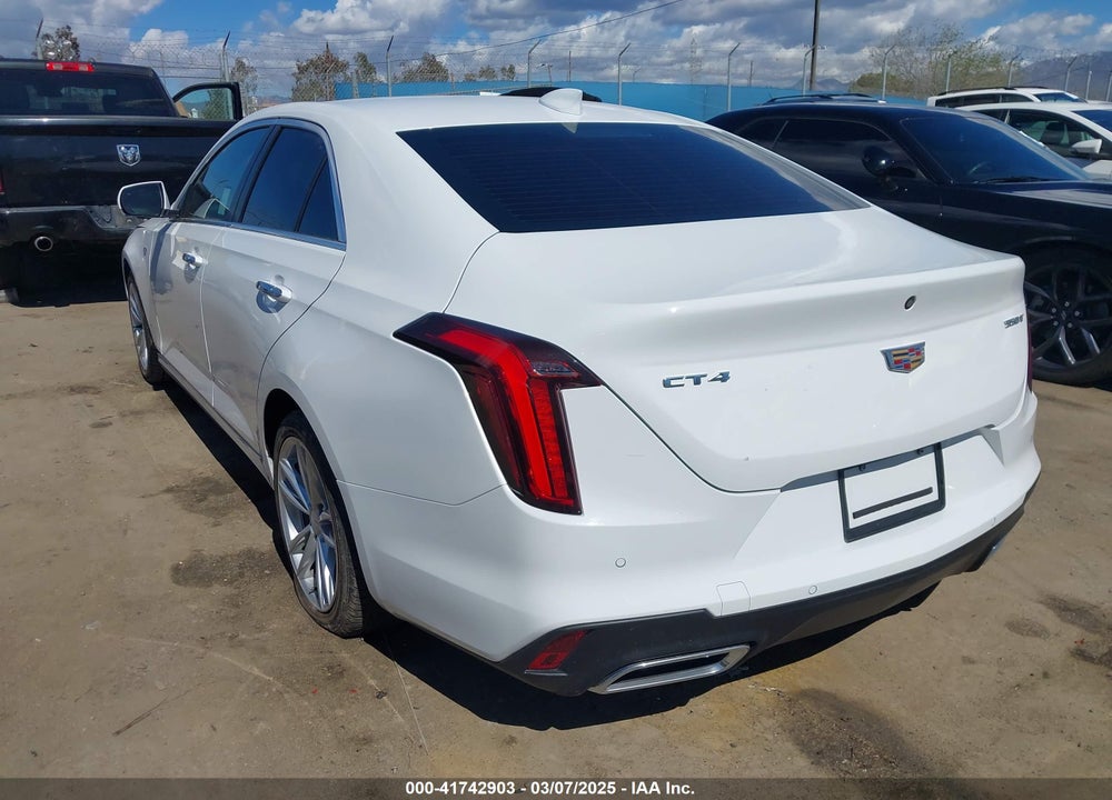 2023 CADILLAC CT4 LUXURY VIN: 1G6DJ5RKXP0141624
