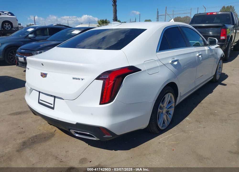 2023 CADILLAC CT4 LUXURY VIN: 1G6DJ5RKXP0141624