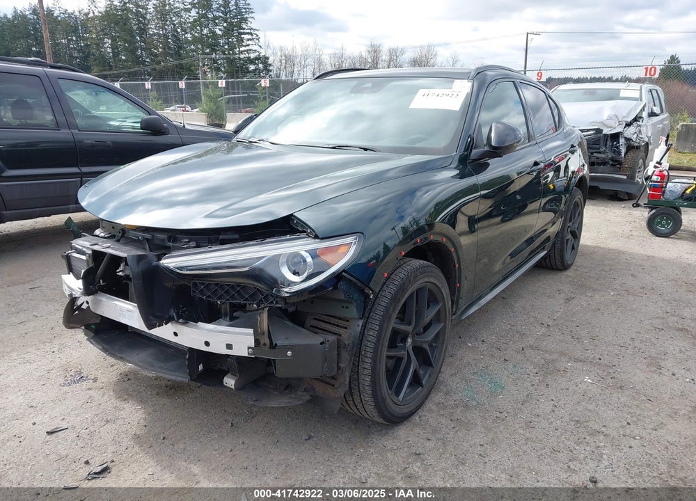 2020 ALFA ROMEO STELVIO TI SPORT AWD VIN: ZASPAKBNXL7C75314