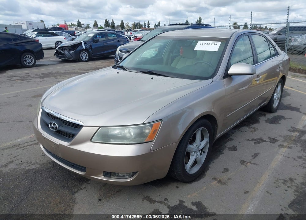 2006 HYUNDAI SONATA GLS V6/LX V6 VIN: 5NPEU46F66H116019