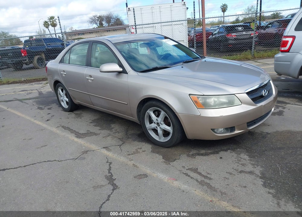 2006 HYUNDAI SONATA GLS V6/LX V6 VIN: 5NPEU46F66H116019