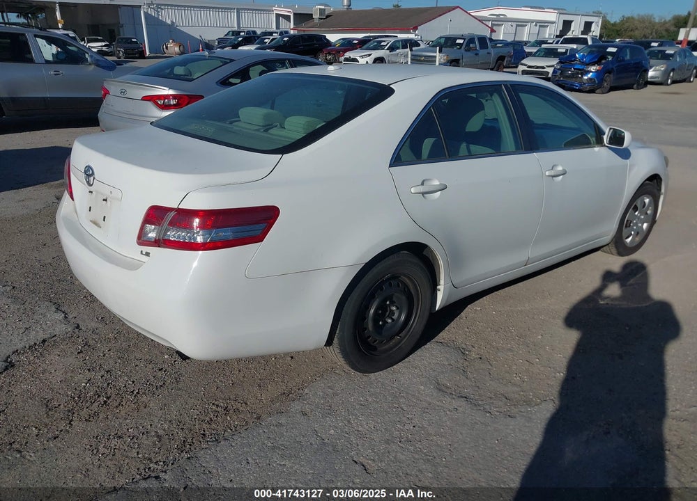 2010 TOYOTA CAMRY LE VIN: 4T1BF3EK4AU568857