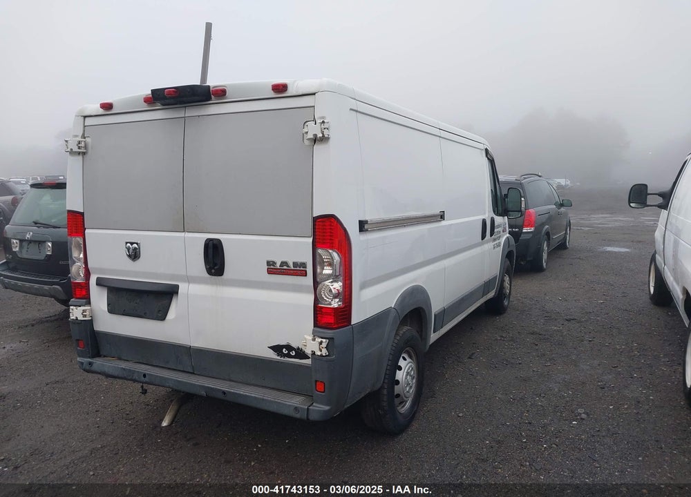 2014 RAM PROMASTER 1500 LOW ROOF VIN: 3C6TRVAG8EE108464