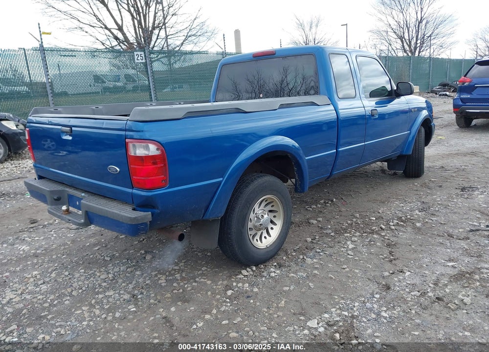 2001 FORD RANGER EDGE/XL/XLT VIN: 1FTYR14U11PB38621