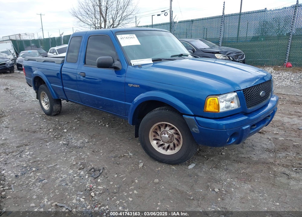 2001 FORD RANGER EDGE/XL/XLT VIN: 1FTYR14U11PB38621