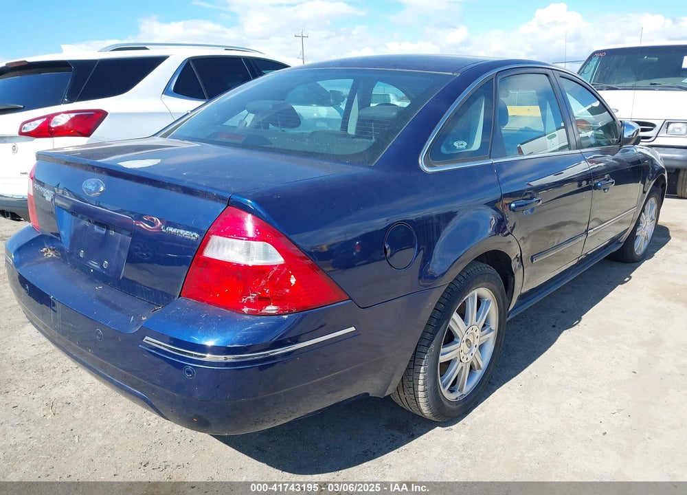 2005 FORD FIVE HUNDRED LIMITED VIN: 1FAHP28105G175957
