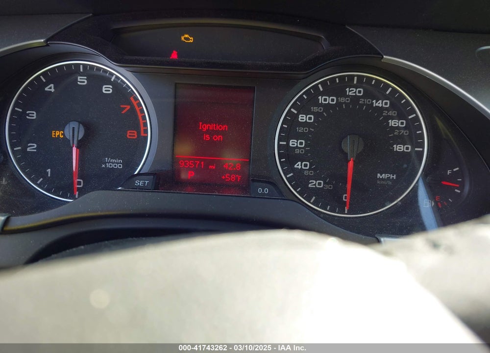 2012 AUDI A4 VIN: WAUBFAFL6CN011412