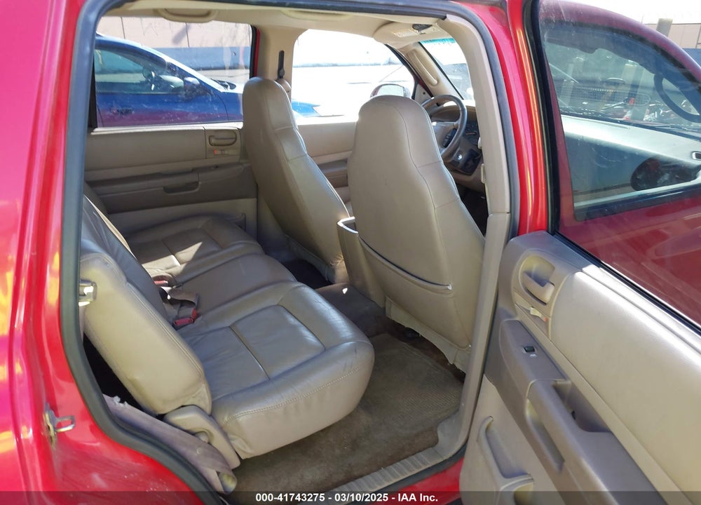 2001 DODGE DURANGO VIN: 1B4HR28N21F639318