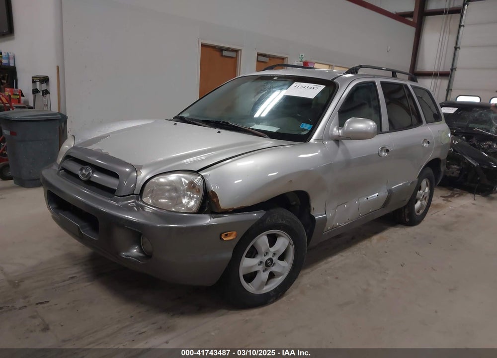 2005 HYUNDAI SANTA FE VIN: KM8SC73D35U872868