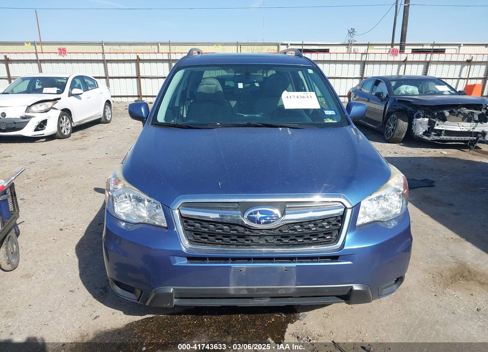 2015 SUBARU FORESTER VIN: JF2SJADC1FH830059