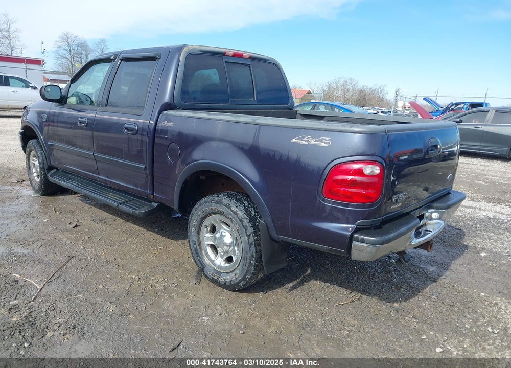 2001 FORD F-150 VIN: 1FTRW08L41KD70975